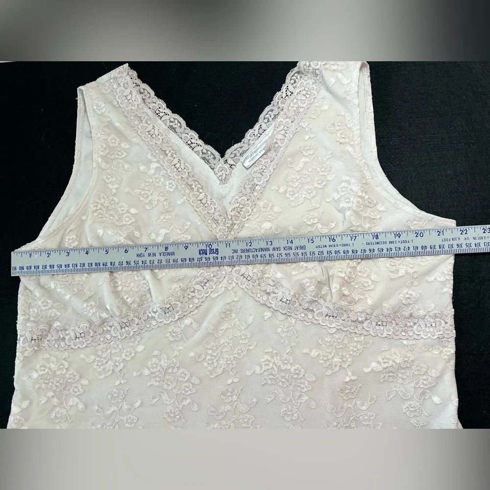 Worthington Womans 2X
Lined Lace Tank Cami
Cream Coquette Angelic
Bohemian - Picture 9 of 12